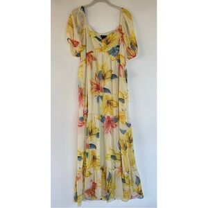 Tropical Bloom Maxi Dress
